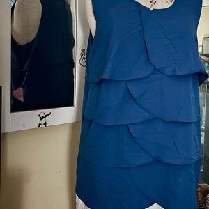 Simply Noelle Blue Sleeveless Top